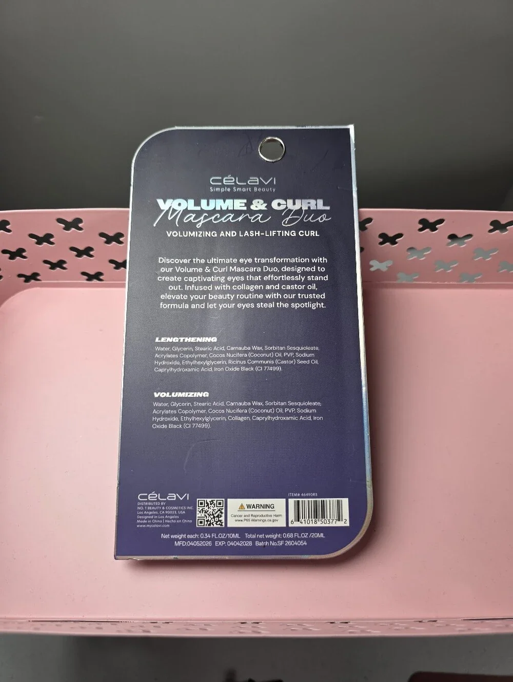 Célavi Volume & Curl Mascara Duo